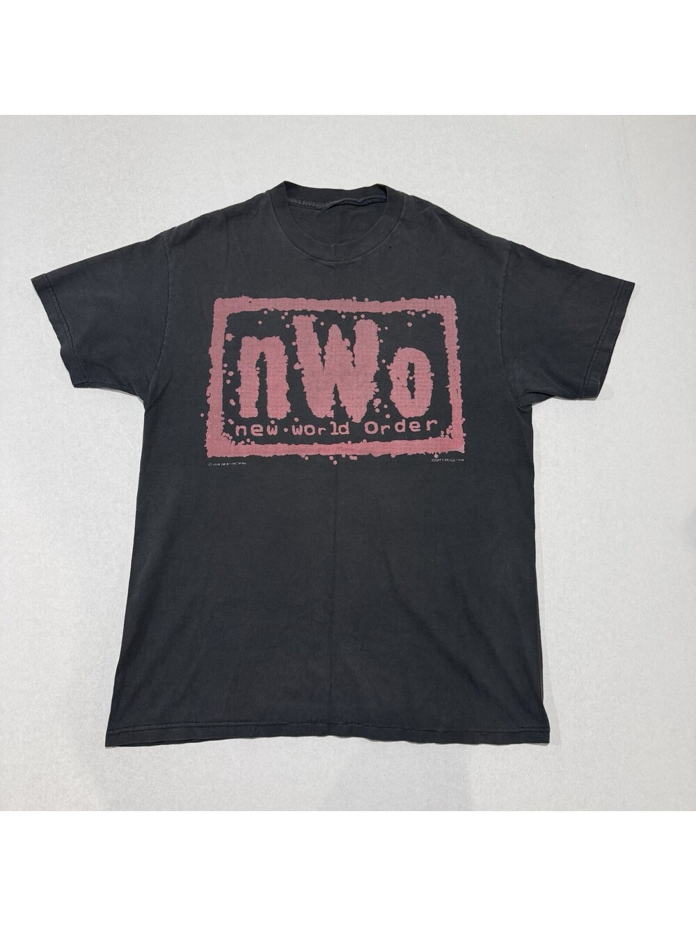 Vintage 1998 NWO New World Order WCW Wrestling Shirt Size Medium Today Trendz